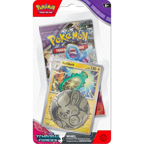 Booster Pokémon Bellibolt SV3 Scarlet & Violet Premium Checklane Blister ENG Pièce - LSLBURST Cartes & Sortilèges