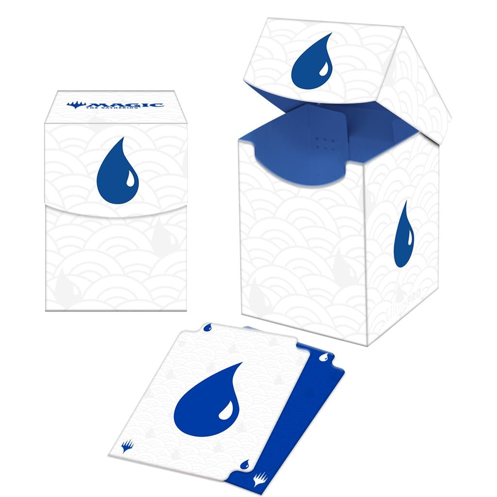 Deck Box MTG "Islands" pour 100 Cartes - LSLBURST Cartes & Sortilèges