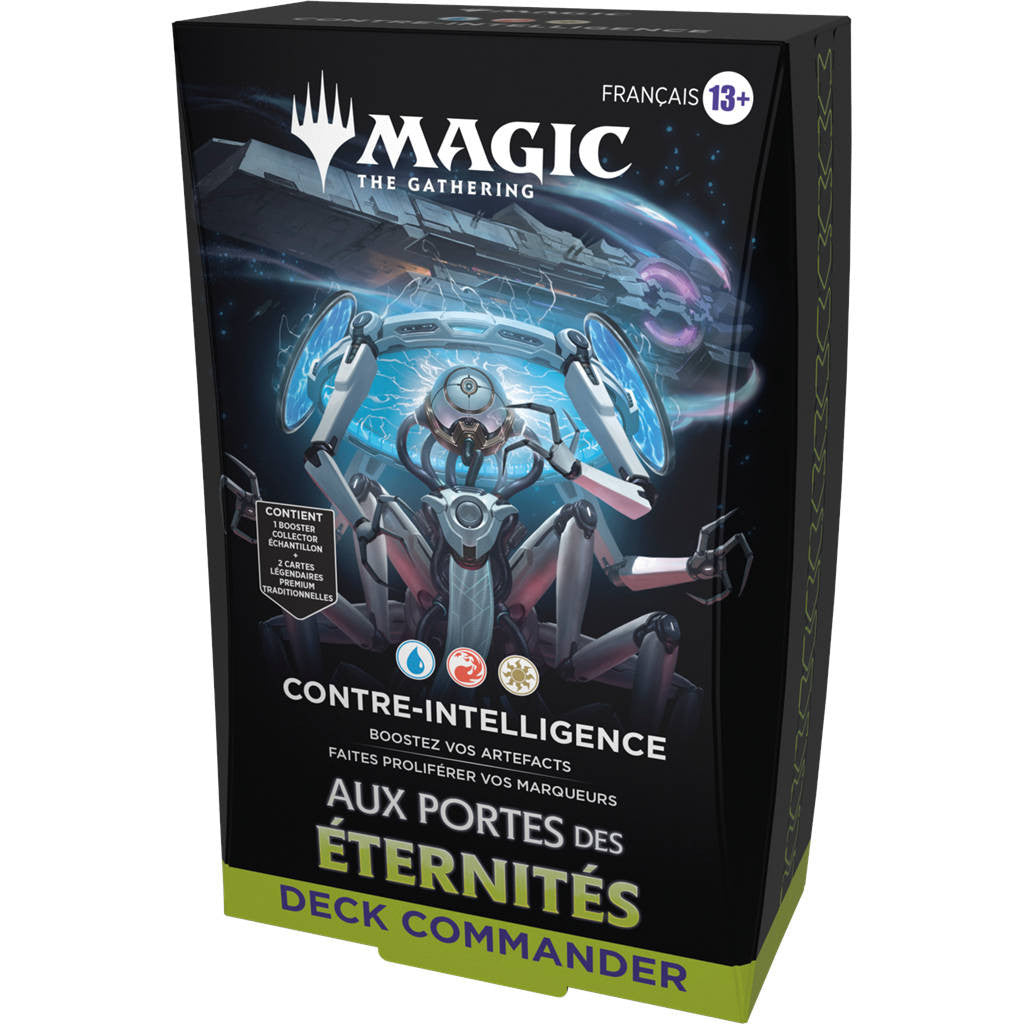 Deck Commander Contre‑Intelligence – Aux Portes des Éternités (MTG) - LSLBURST Cartes & Sortilèges