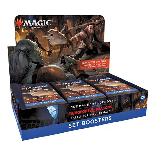 Boîte de Boosters d'Extension FR - Commander Légendes : Dungeons & Dragons - La Bataille de la Porte de Baldur | Magic - LSLBURST Cartes & Sortilèges