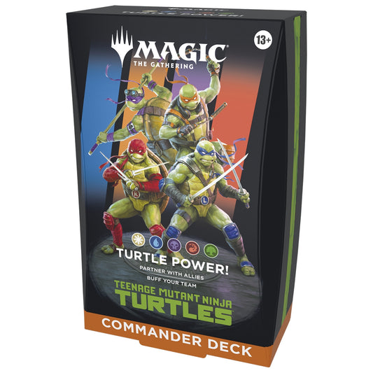 Deck Commander “Puissance des Tortues” (Teenage Mutant Ninja Turtles – FR) - LSLBURST Cartes & Sortilèges