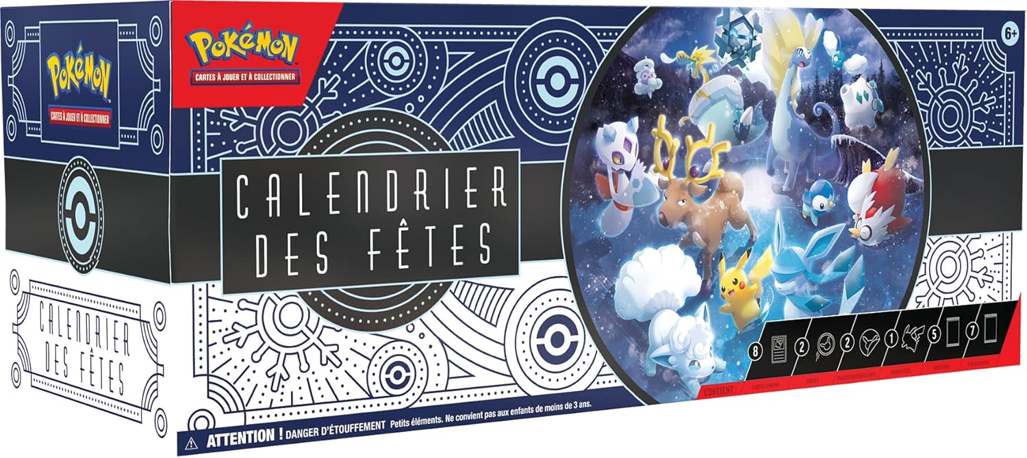 Pokémon Holiday Calendar 2023 en EN - LSLBURST Cartes & Sortilèges