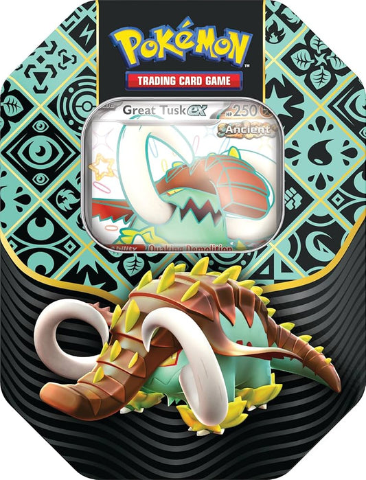 Tin Pokémon “Great Tusk ex” (Ancient / Paradoxe)