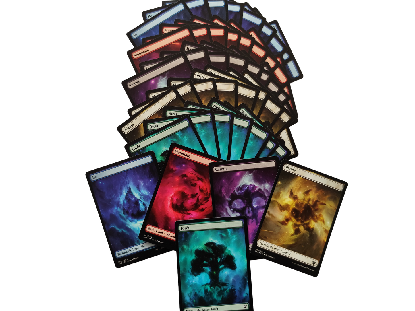 Lot de Terrains de l'Extension Theros de Magic: The Gathering - LSLBURST Cartes & Sortilèges