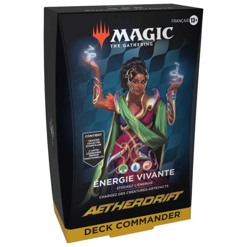Deck Commander “Énergie Vivante” – Aetherdrift (MTG) FR - LSLBURST Cartes & Sortilèges