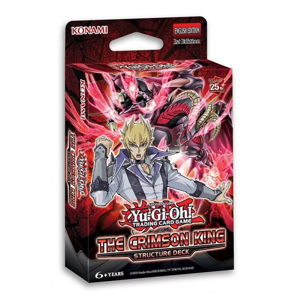 Deck : Yu-Gi-Oh! Structure Deck : The Crimson King  EN - LSLBURST Cartes & Sortilèges