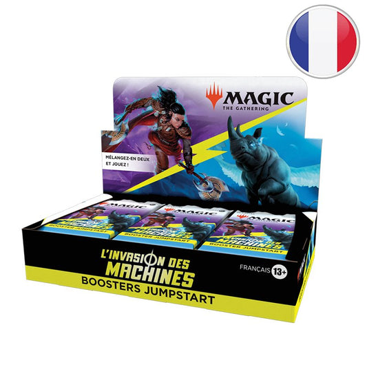 Boite de 18 boosters Jumpstart L'Invasion des machines - Magic FR - LSLBURST Cartes & Sortilèges