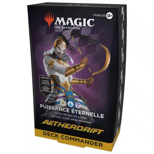 Deck Commander “Puissance Éternelle” – Aetherdrift (Magic FR) - LSLBURST Cartes & Sortilèges