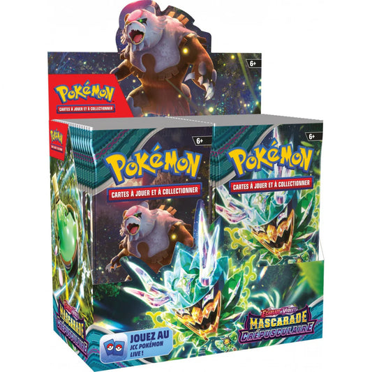 Pokémon Display 36 Boosters Twilight Masquerade - Version Anglaise - LSLBURST Cartes & Sortilèges