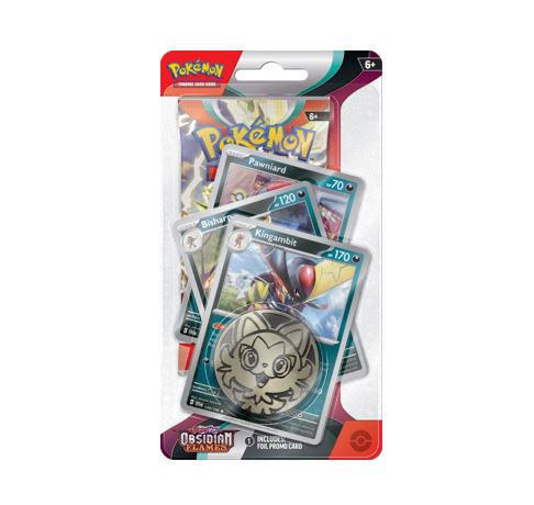 Booster Pokémon KinGambit SV3 Scarlet & Violet Premium Checklane Blister ENG Pièce